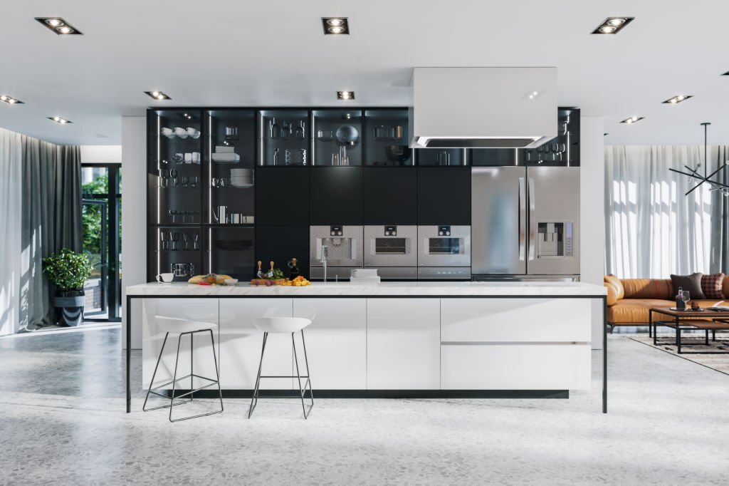 Modular kitchen Brand wurfel kuche