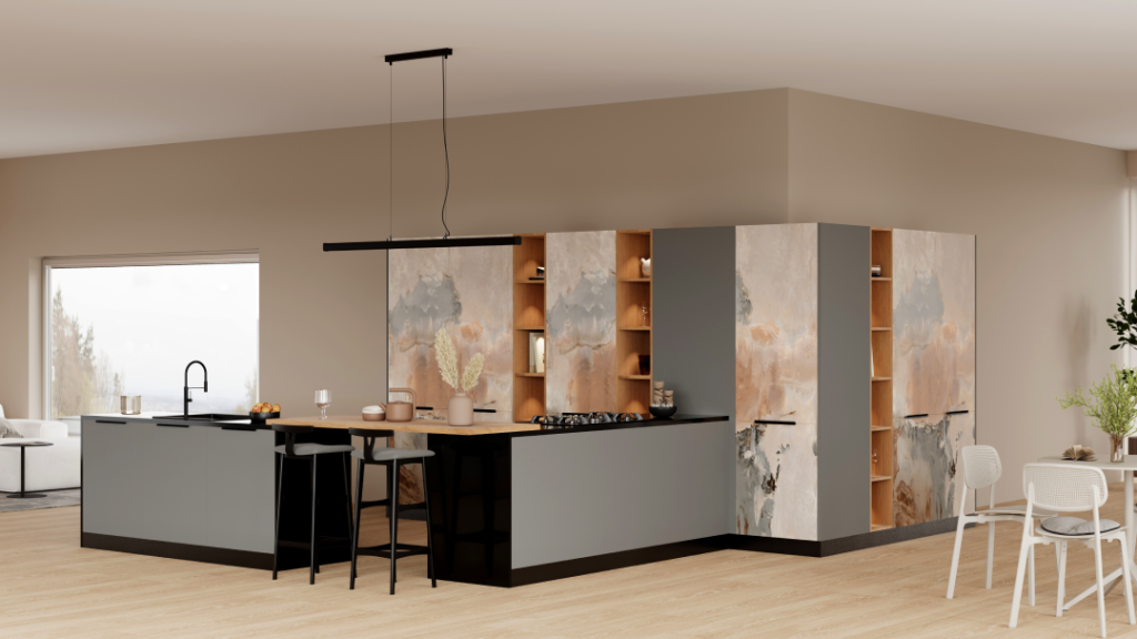 Modular kitchen cabinets